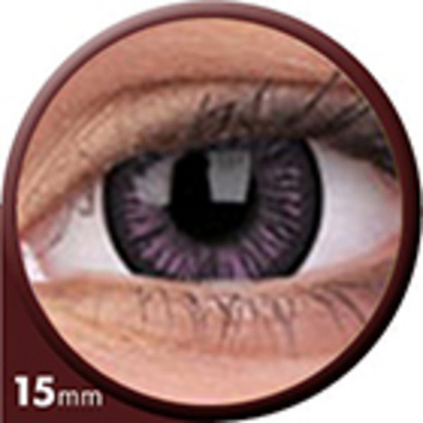 Phantasee Big Eyes - Passionate Purple (2 čočky tříměsíční) - dioptrické - poškozený obal