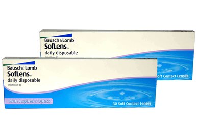 Kontaktní čočky SofLens Daily Disposable (10 čoček)  - poškozený obal