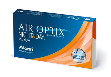 Air Optix Night & Day Aqua (6 čoček) - Výprodej - Expirace 07,08/22