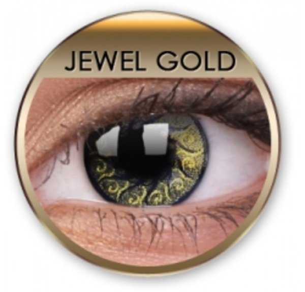 Jewel - Jewel Gold nedioptrické (2 tříměsíční čočky)