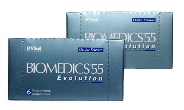  Biomedics 55 Evolution (6 čoček) - Doprodej skladu!